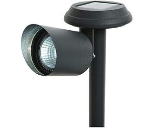 Edm 83445 estaca proyector solar led 3 lumen, negro