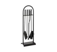 EDM 85751 Kit de Chimenea, 4 Unidades, Negro, 66 x 23 x 15 Cm