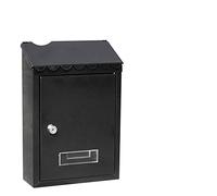 EDM Buzón de acero Modelo Standard 85806 Negro