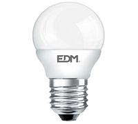 Edm 98701 Bombilla Esferica Led, Luz Calida