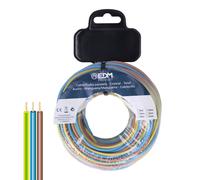 Edm Carrete cablecillo trenzado H07Z1-K 3 G 2,50 mm² 60 m