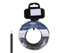 Edm Carrete de cablecillo H07Z1-K 4,00 mm² negro, 50 m
