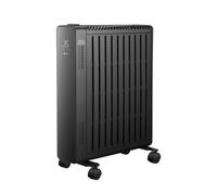 Edm Convector de aire con WiFi 2000 W Negro