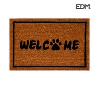Edm felpudo 60x40cm modelo welcome huella - neoferr..