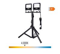 Edm Foco proyector LED Black Series con trípode 2 x 30 W