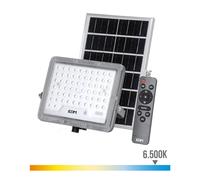 Edm Foco proyector solar slim 300 W 2500 lm 6500 K luz fría
