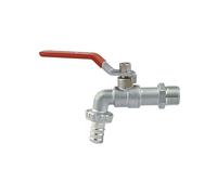 Edm - grifo esfera codo manguera 1/2' 3/4' - edm 01630