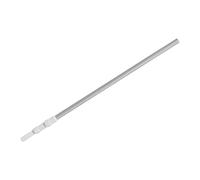 Edm Pértiga Telescópica 3,6 m con Mango Extensible 3 Partes, Tubo Aluminio Ø33 mm, Compatible con Accesorios Marcas
