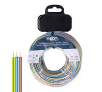 EDM Product Cable Paralelo EDM 28739 Azul Marrón 10 m Carrete h07z1-k - Marca EAN: 8425998287394