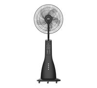 EDM Ventilador Nebulizador Negro 70W Ø41 x 128 cm