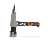 Edma, Martillo de Carpintero premium, Forjado en una Sola Pieza, Mango Ergonómico Antideslizante, 600 g