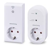 Ednet Smart Home Enchufe Interior Blanco WLAN WiFi App Para Ednet.Power Living