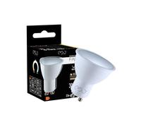 EDO, FARI Lámpara LED 3,5W, blanco cálido- 3000K WW, 300lm, no regulable, led GU10 3000K, lámparas de bajo consumo, bombilla led, 1 pieza, EDO777459