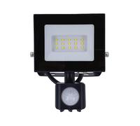 EDO, foco proyector led DORAN LED con sensor, 10W, 4000K,735lm, foco led exterior, iluminacion exterior, led focos exterior, proyector exterior, led ip65, foco led exterior 10w, EDO777674