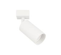 EDO Focos de Techo GU10 con 1 Foco MALGA Blanco Orientable, Lampara de Techo Interior Ajustables y Giratorios Moderno, Plafón para Salon, Dormitorio, Cocina, Sin Bombilla