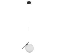 EDO, lámparas de techo colgantes PELOTA negro, Iluminación de techo moderna, candeeiro suspenso, E27, IP20, lámparas de comedor salon, Portalámpara en negro, lamparas de techo, EDO777102