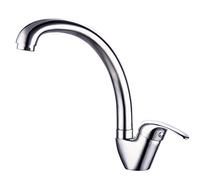 Edouard Rousseau 4050979 Grifo Monomando para Fregadero Newbury Cromado, Cromo, Bec Haut