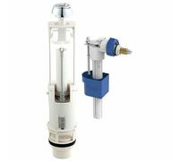 Edouard Rousseau Kit mecanismo inodoro con válvula flotador lateral - 3/6L - Certificado NF