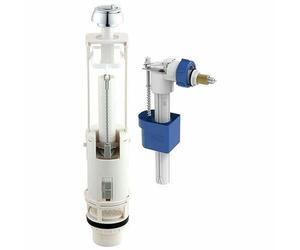 Edouard Rousseau Kit mecanismo inodoro con válvula flotador lateral - 3/6L - Certificado NF