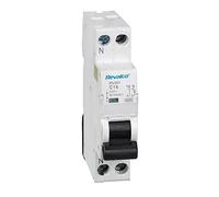 Edp 02566 Magnetotermico 1Polo+ Neutro 16A, Estrecho, Blanco