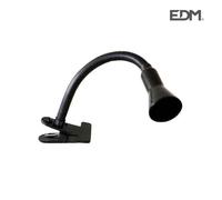 Edp 30131 flexo pinza, modelo tokyo 40w e14, negro