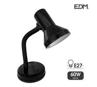 Edp 30250 flexo de sobremesa, modelo london, e27, 60w, negro