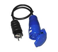 EDP 46009 Base Cetac + Cable + Clavija 10/16A, Varios Colores