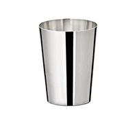 EDZARD Licor Vaso Taza Arenosa, altura 4,5 cm, plata real 925/000, peso 28 gramos