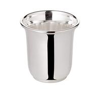 EDZARD Vaso/Chorro de vidrio Cuno, altura 5 cm, bañado en plata, QualiPlated
