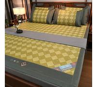 EEfpxwtz Colchón de Hielo de Verano, Estera for Dormir de bambú Verano, Multicolor, Varios tamaños