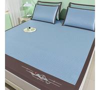 EEfpxwtz Colchón de Hielo de Verano, Estera for Dormir de bambú Verano, Multicolor, Varios tamaños