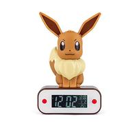 Eevee Reloj Despertador Lampara Led Pokemon