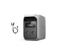 EF ECOFLOW DELTA 3 Classic Estación de Energía Portátil con cable XT60i, batería LiFePO4 de 1024Wh, salida CA de 1800W (3600W de pico), USB-C de 100W, carga rápida de 1 hora, generador de camping