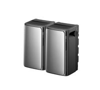 EF ECOFLOW Dos STREAM CA 1,92 * 2 kW, Kit solar de batería,100% compatible con todos los inversores, Salida de 1200 W, Sistema plug-and-play, Control inteligente con TOU & IA