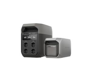 EF EcoFlow Estación eléctrica portátil DELTA 3 con batería adicional, 2k Wh de capacidad, alimentación de extensible para camping, emergencias domésticas y autocaravanas