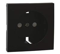 Efapel logus 90 - Tapa con protección base schuko logus negro 90632 TPM