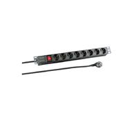 EFB 19 1HE Steckdosenleiste 8xCEE 7/3 mit Schalte NUEVO