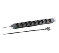 EFB 19 1HE Steckdosenleiste 9x 2.0m ohne Schal NUEVO
