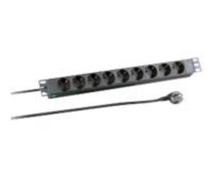 EFB 19 1HE Steckdosenleiste 9x 2.0m ohne Schal NUEVO