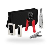 Efb-elektronik juego de herramientas de red con bolsa, 4 piezas