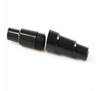EffiFish 1000 unids 5 x 20 mm portafusibles tipo tornillo ABS retardante de llama terminal zócalo para protección de circuito, carcasa negra, uso industrial