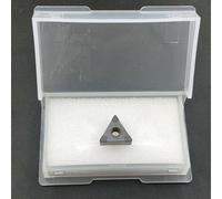 EffiFish CBN Inserto indexable HRC65 Herramienta de torneado de acero endurecido Alto acabado CNMG VNMG TNMG Serie Rendimiento de corte estable (TNMG160408 CBN-6)