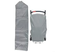 EffiFish Cubierta de parrilla resistente 420D para viajero Weber 9010001, protector impermeable para barbacoa de gas con bolsa de almacenamiento, ajuste seguro para lluvia y nieve al aire libre (3)