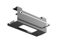 Eficiente caja de almacenamiento de pañuelos con configuración de doble capa para colocación en pared o debajo del gabinete, sostiene rollos y artículos domésticos comúnmente utilizados (gris)