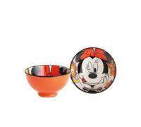Egan Disney Forever & Ever Minnie Mouse - Cuenco pequeño (300 ml), gres premium