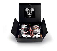 Egan Service - Juego de 2 tazas de café apilables Mickey con azucarero y mantel