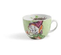 EGAN Taza de porcelana, color marfil, pequeña