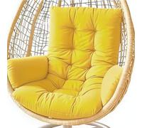 Egg-Sd - Cojín de repuesto grueso e impermeable para hamaca colgante, para asiento de columpio de interior/exterior, accesorios para columpios de jardín