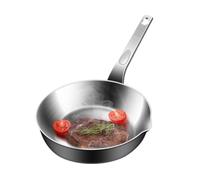Egg Skillet - Stainless Steel Kitchen Cooking Skillet | Breakfast Pan For Kitchen Apartment Dormitory Restaurant Farmhouse | Camping Picnic Bbq