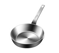 Egg Skillet - Stainless Steel Kitchen Cooking Skillet | Breakfast Pan For Kitchen Apartment Dormitory Restaurant Farmhouse | Camping Picnic Bbq